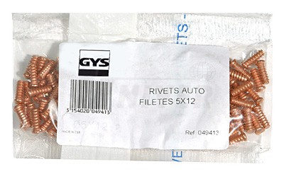 GYS France Navařovací vytahovací závitové kolíčky O  5 x 12 GYS 049413 sada 100ks
