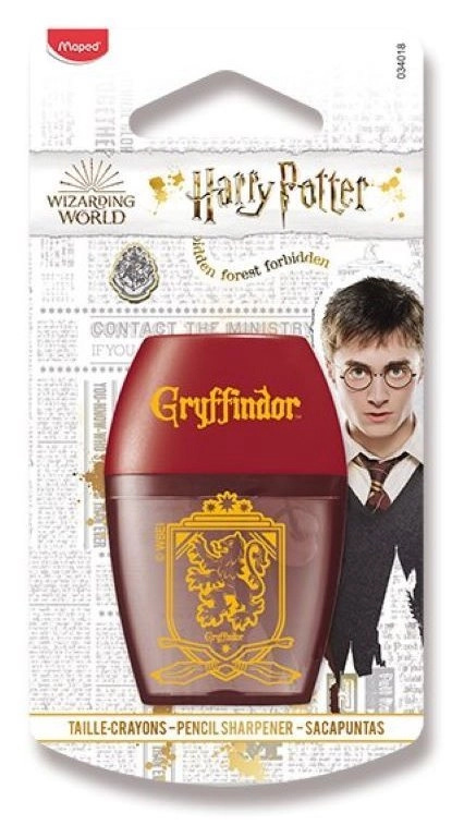 Ořezávátko Maped Shaker Harry Potter - s odpadní nádobkou 1 otvor, blistr