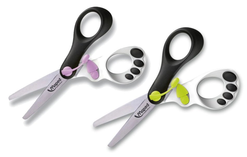 Nůžky Maped Koopy Kidy Learn - motiv Panda 13 cm, blistr