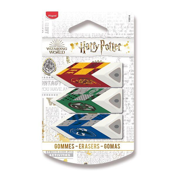 MAPED Pryž Harry Potter 3ks