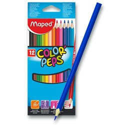 MAPED Pastelky trojboké Color'Peps 12ks
