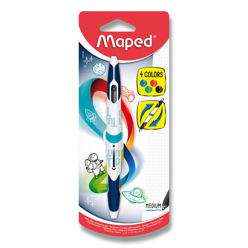Kuličkové pero Maped TwinTip 4 Collector Maped