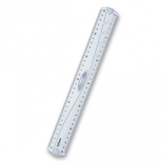 Pravítko Geometric oboustranné 30 cm blistr Maped