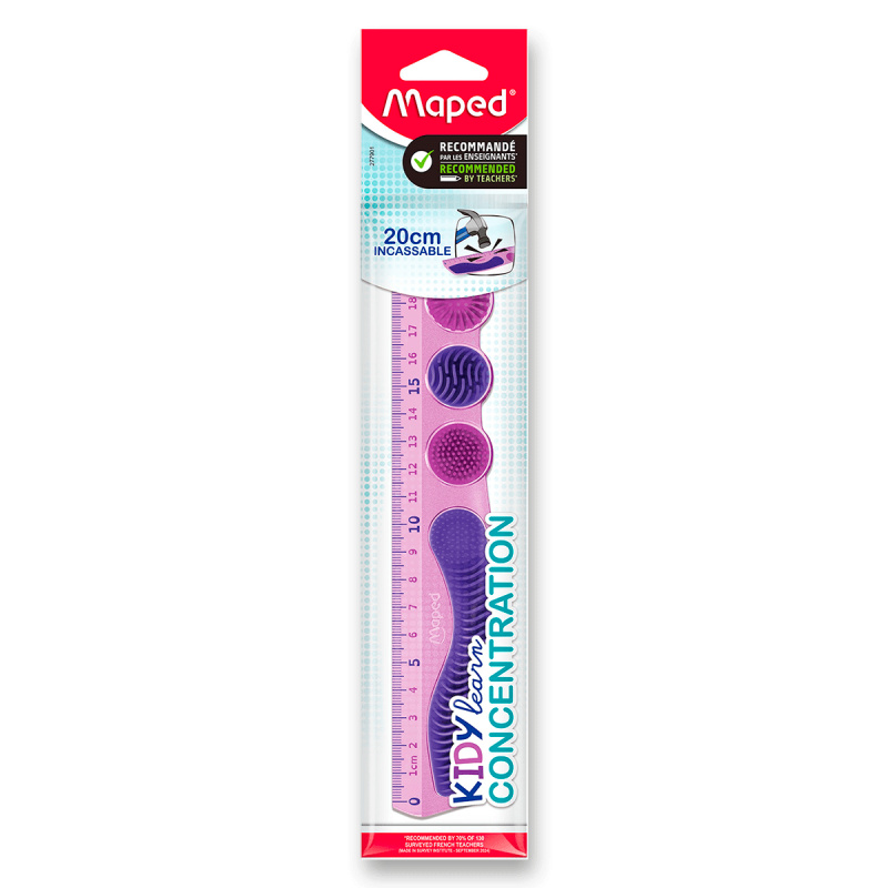 Pravítko Maped Kidy Learn Concentration - 20 cm Maped