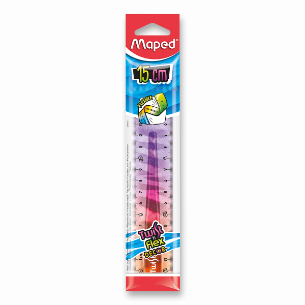 Pravítko Maped Twistn Flex Decor Animals - 15 cm Maped