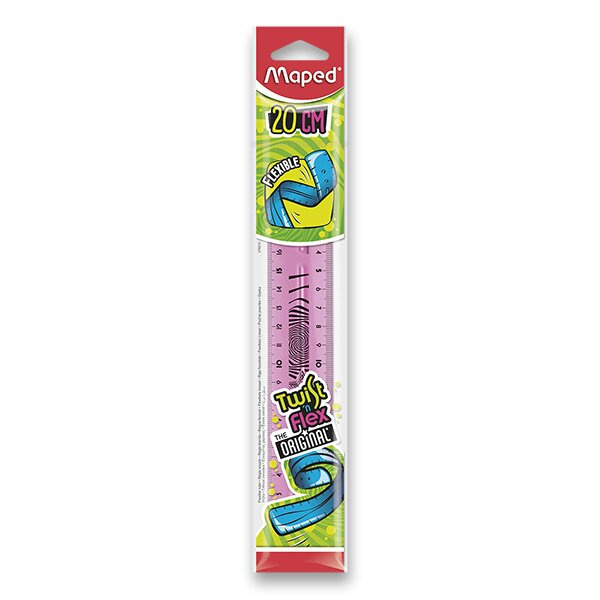 Pravítko Maped Twist´n Flex 20 cm, mix barev