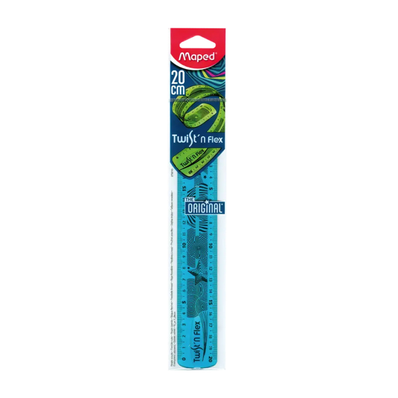 Pravítko Maped Twist´n Flex 20 cm, mix barev