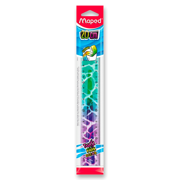 Pravítko Maped Twistn Flex Decor Animals - 20 cm Maped