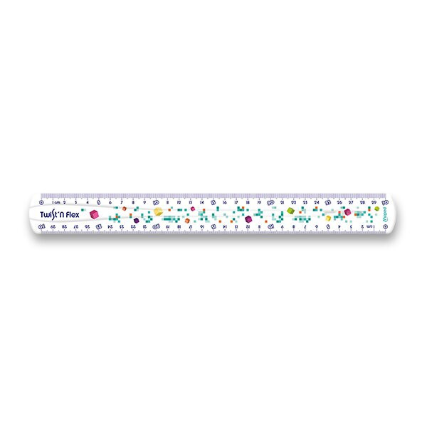 Pravítko Maped Twist´n Flex Pixel Party 30 cm Maped