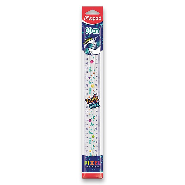 Pravítko Maped Twist´n Flex Pixel Party 30 cm Maped