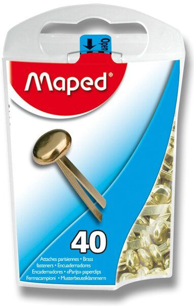 Sponky mosazné 40 ks Maped