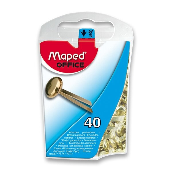 Sponky mosazné 40 ks Maped