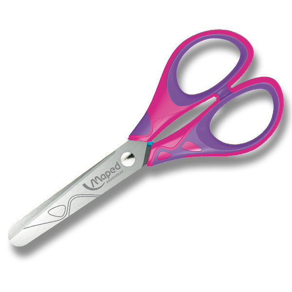 Nůžky Maped Essentials Soft 13 cm, blistr, mix barev