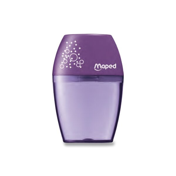 Ořezávátko Maped Shaker - s odpadní nádobkou 1 otvor, mix barev