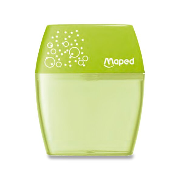 Ořezávátko Maped Shaker - s odpadní nádobkou 2 otvory, mix barev