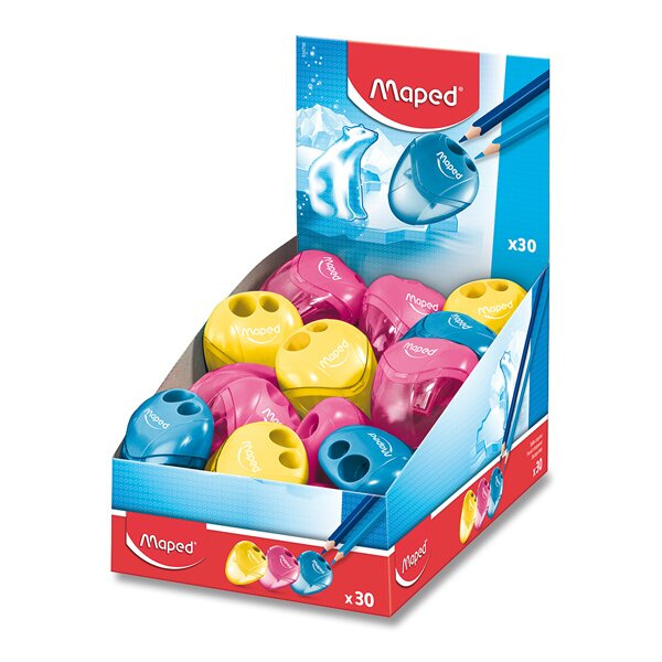 Ořezávátko Maped I-gloo - s odpadní nádobou ( 2 otvory) Maped