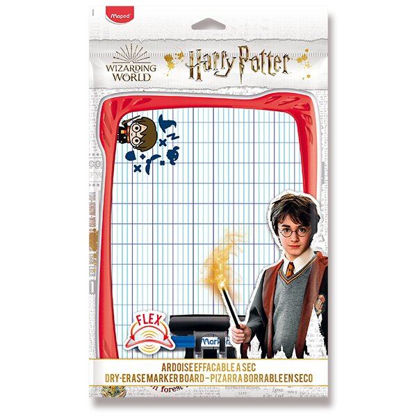 MAPED Stíratelná tabulka A4 (oboustranná) Harry Potter + fix