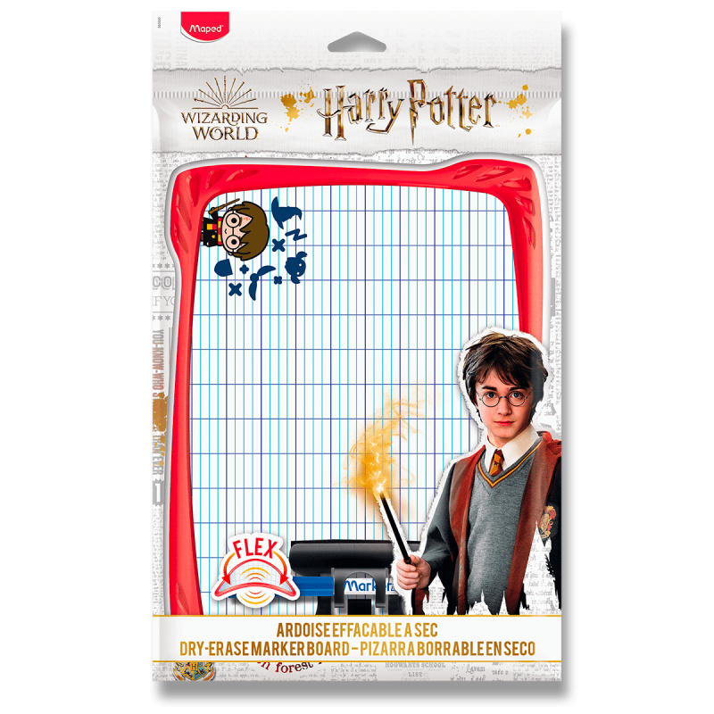 MAPED Stíratelná tabulka A4 (oboustranná) Harry Potter + fix