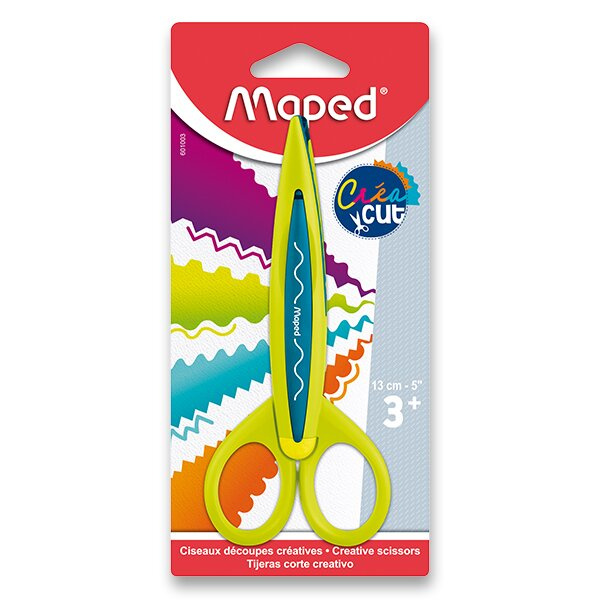 Kreativní nůžky Maped Créa Cut různé dekory, blistr