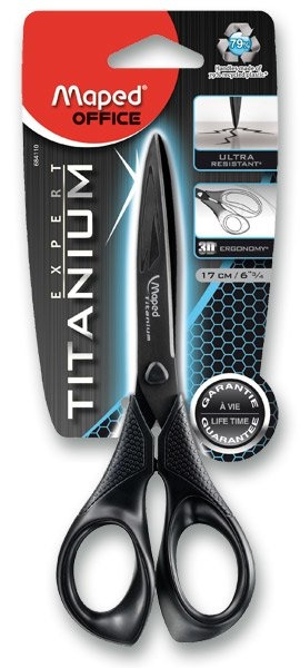 Nůžky Expert Titanium 17 cm symetrické blistr Maped