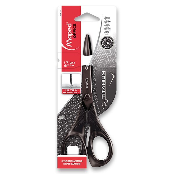 Nůžky Expert Titanium 17 cm symetrické blistr Maped