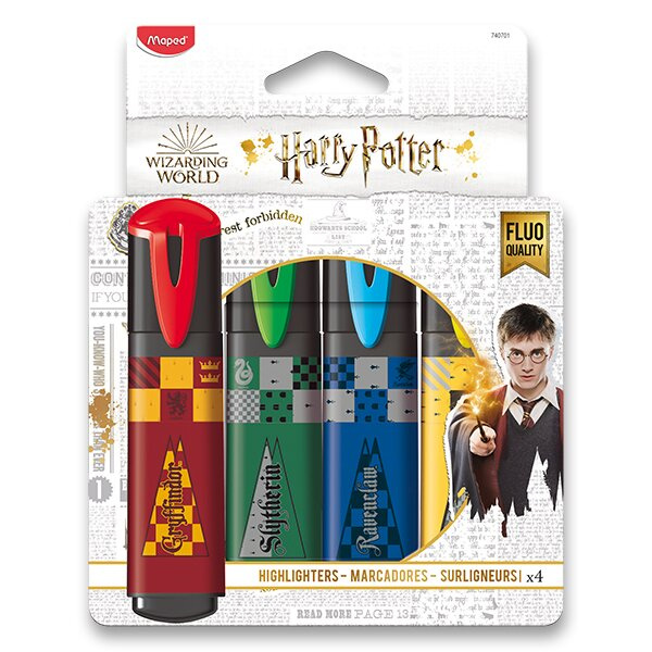 Maped Harry Potter 4 ks 40701
