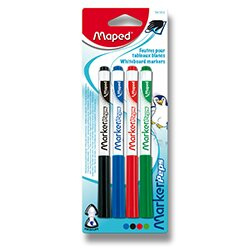 MAPED Popisovače na bílé tabule Marker'Peps 4 ks
