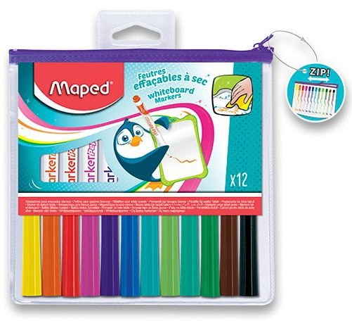 Maped Popisovač WB Fun Colours 12 ks 741817