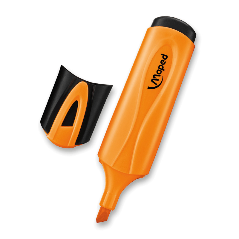 Zvýrazňovač Maped Fluo Peps Classic oranžový