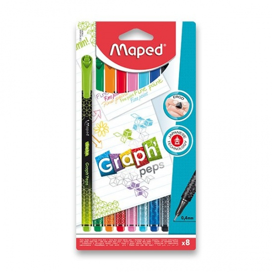 Linec Graph´Peps Deco souprava 8 ks Maped