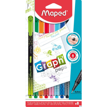 Linec Graph´Peps Deco souprava 8 ks Maped