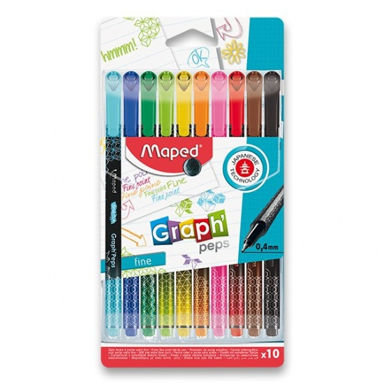 Liner Graph´Peps Deco souprava 10 ks Maped