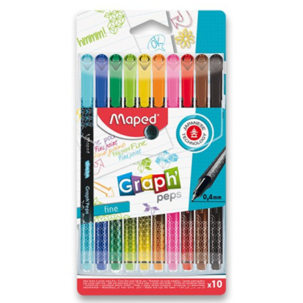Liner Graph´Peps Deco souprava 10 ks Maped