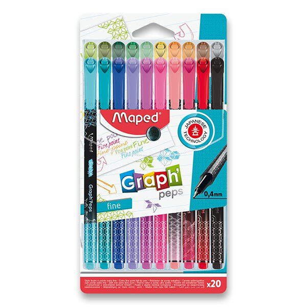 Liner Graph´Peps Deco souprava 20 ks Maped