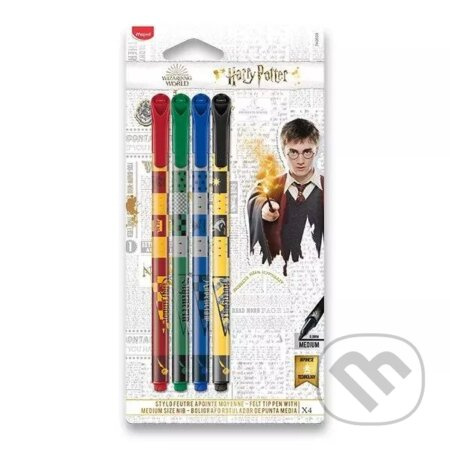 Dětské fixy Maped Harry Potter 4 barvy