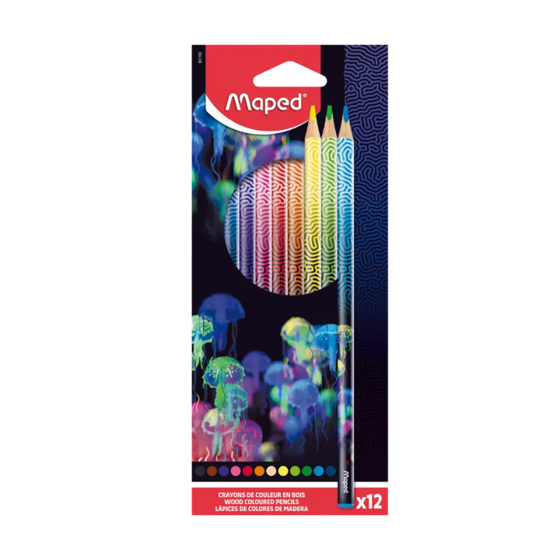 Maped Pastelky Deepsea Paradise 831703 12 ks