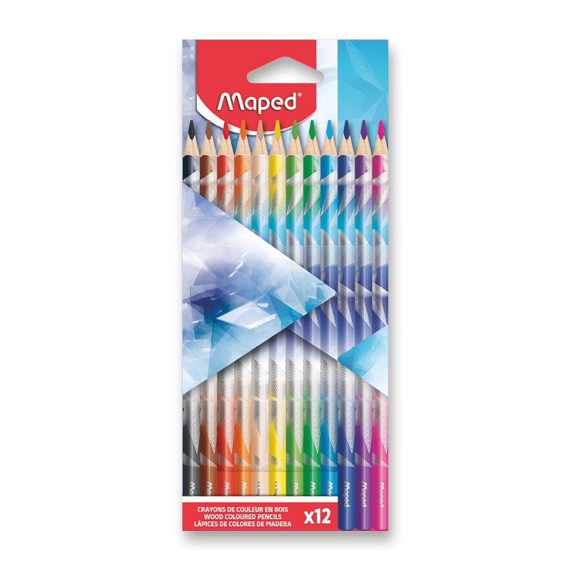 Pastelky Maped Arctic - 12 barev Maped