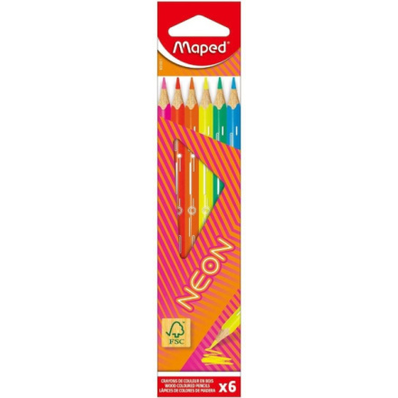 Ergonomické pastelky Maped Neon