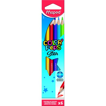 MAPED Pastelky trojboké Color'Peps 6ks