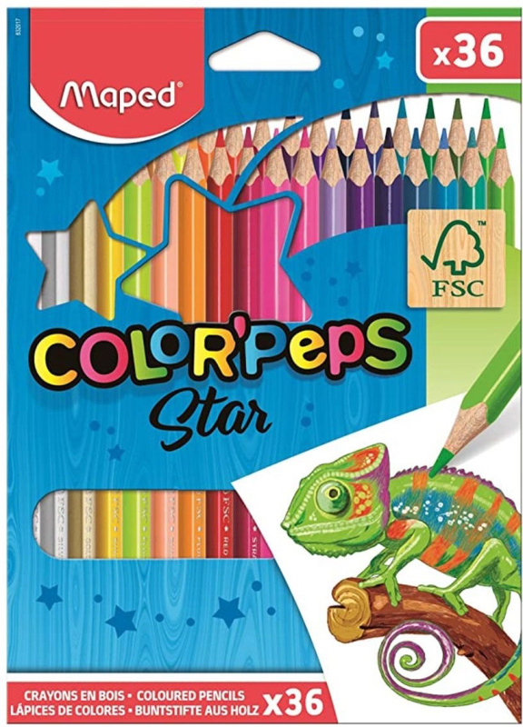 Pastelky Maped Color'Peps 36 ks