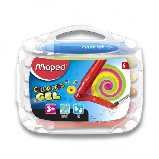 Pastely Color Peps Gel 6 barev Maped