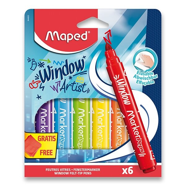 MAPED Fixy Window 6ks