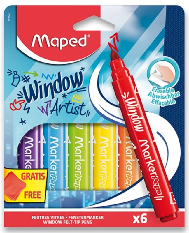 MAPED Fixy Window 6ks