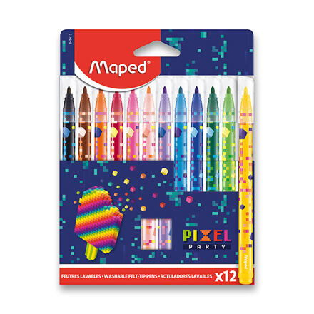 MAPED Fixy Pixel Party 12ks