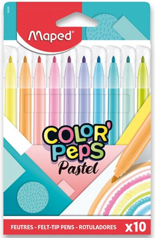 MAPED Fixy Color'Peps Pastel 10ks