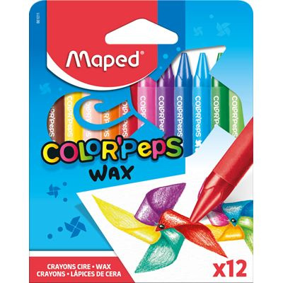 Voskovky Color Peps Wax 12 barev Maped