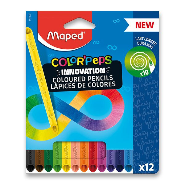 MAPED Pastelky Color'Peps Infinity 12ks