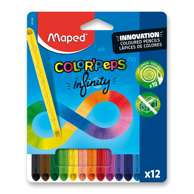 MAPED Pastelky Color'Peps Infinity 12ks