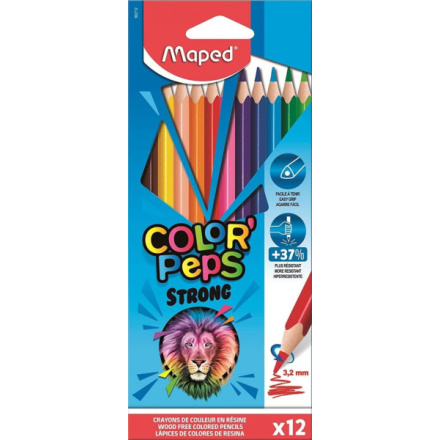 Maped 9862 Color'Peps Strong pastelky 12 ks