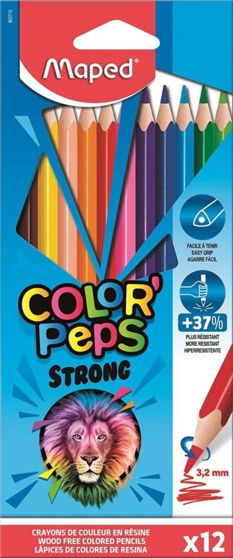 Maped 9862 Color'Peps Strong pastelky 12 ks